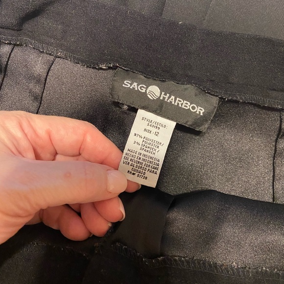 Sag Harbor Black Pants - Picture 3 of 7